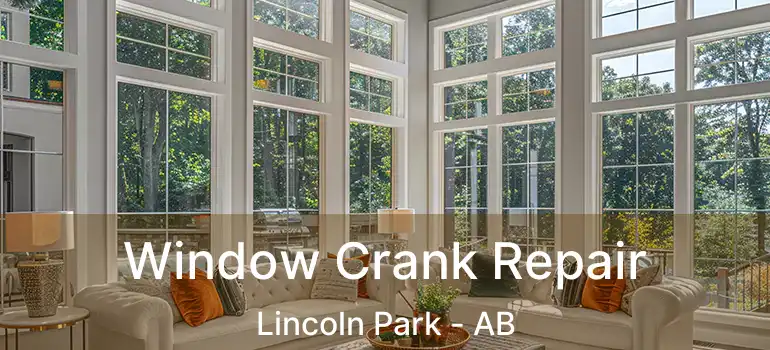  Window Crank Repair Lincoln Park - AB