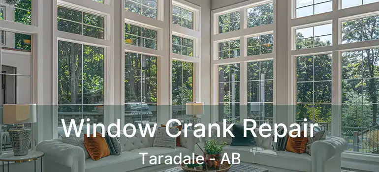  Window Crank Repair Taradale - AB