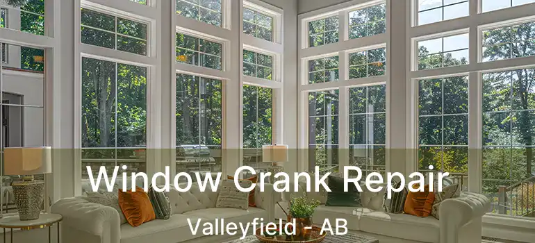  Window Crank Repair Valleyfield - AB
