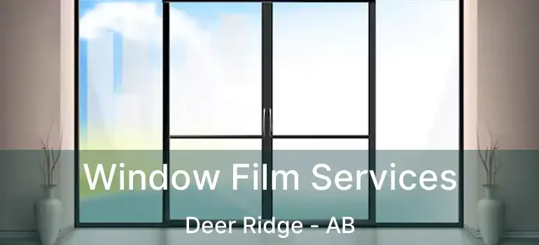  Window Film Services Deer Ridge - AB