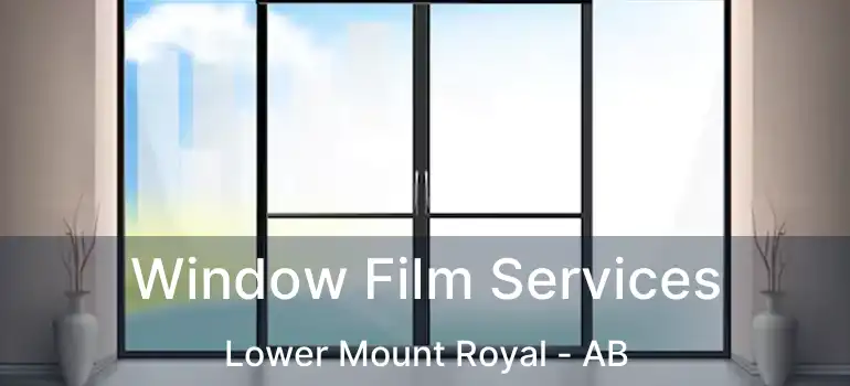  Window Film Services Lower Mount Royal - AB