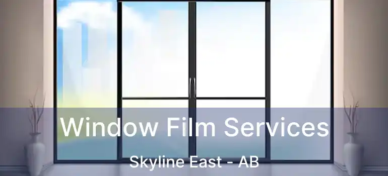  Window Film Services Skyline East - AB