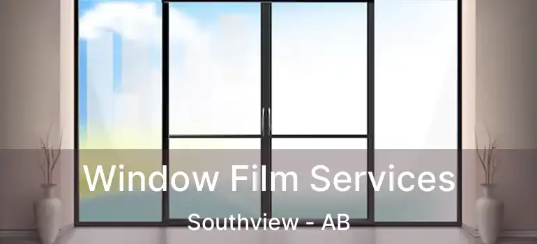  Window Film Services Southview - AB