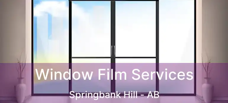  Window Film Services Springbank Hill - AB