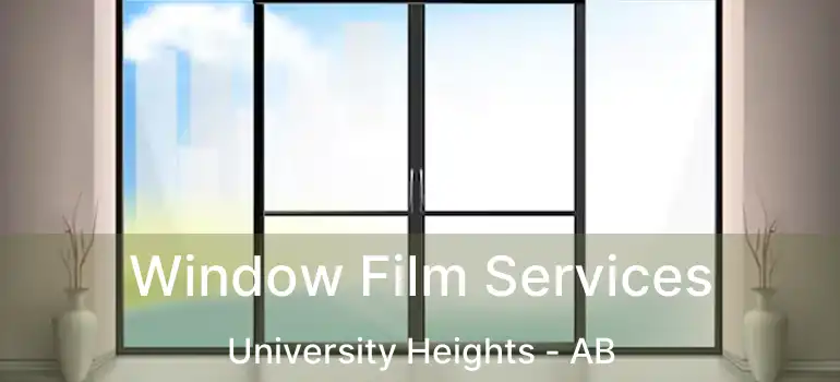  Window Film Services University Heights - AB