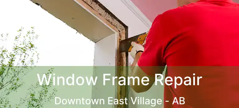  Window Frame Repair Downtown East Village - AB