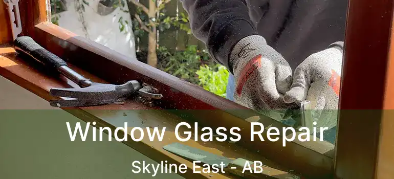  Window Glass Repair Skyline East - AB