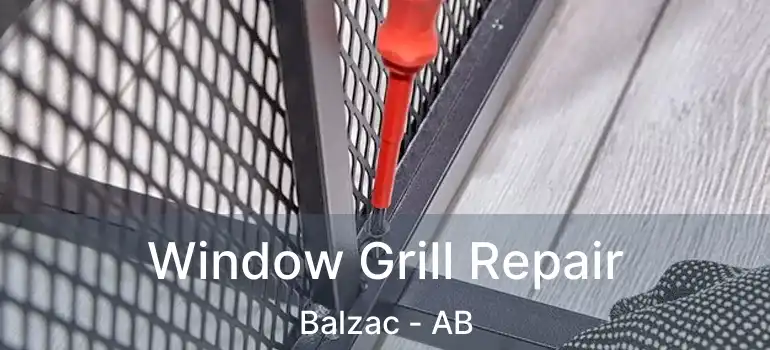  Window Grill Repair Balzac - AB