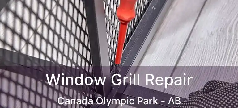  Window Grill Repair Canada Olympic Park - AB