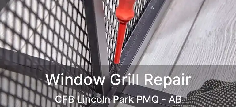  Window Grill Repair CFB Lincoln Park PMQ - AB