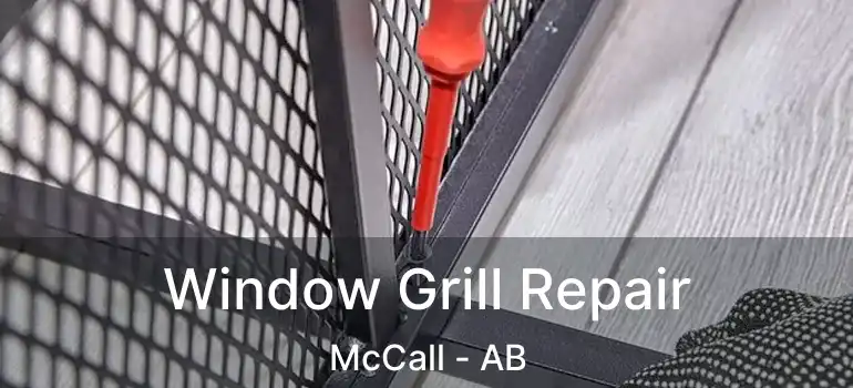  Window Grill Repair McCall - AB