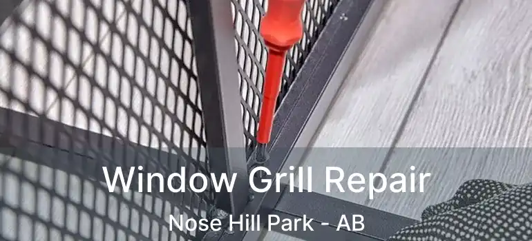  Window Grill Repair Nose Hill Park - AB