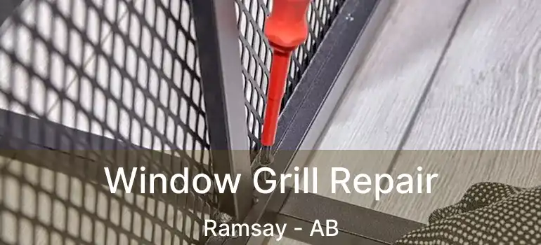  Window Grill Repair Ramsay - AB