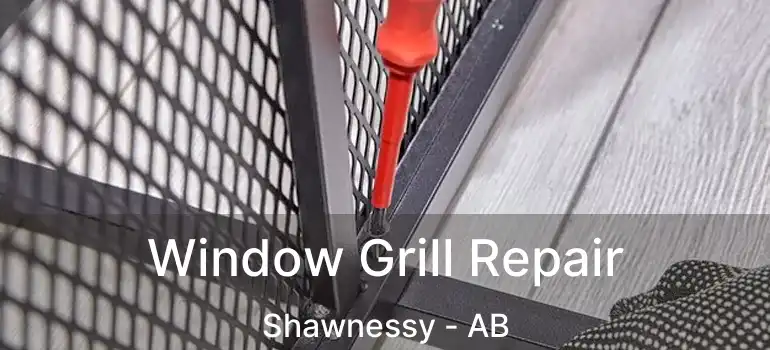  Window Grill Repair Shawnessy - AB