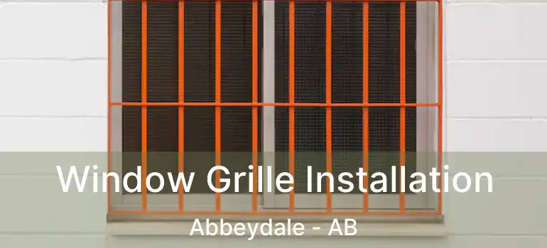  Window Grille Installation Abbeydale - AB