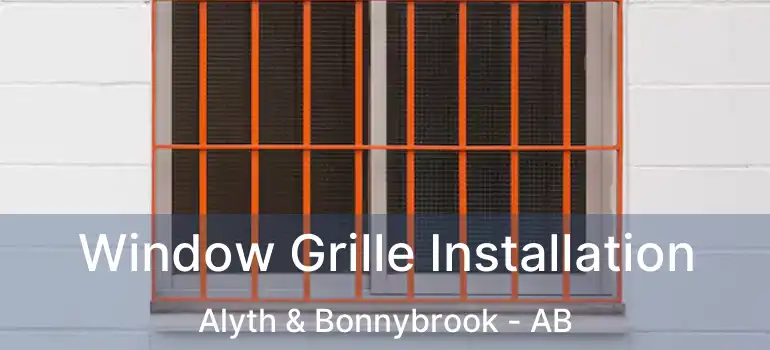  Window Grille Installation Alyth & Bonnybrook - AB