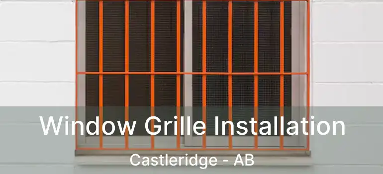  Window Grille Installation Castleridge - AB