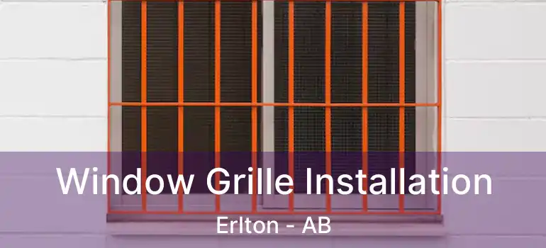  Window Grille Installation Erlton - AB