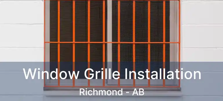  Window Grille Installation Richmond - AB