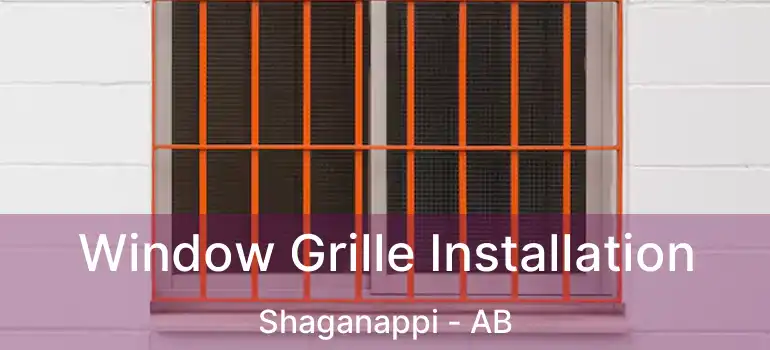  Window Grille Installation Shaganappi - AB