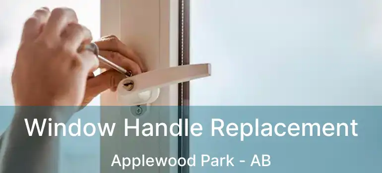  Window Handle Replacement Applewood Park - AB