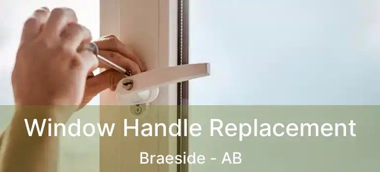  Window Handle Replacement Braeside - AB
