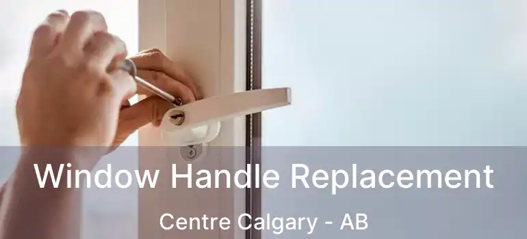  Window Handle Replacement Centre Calgary - AB
