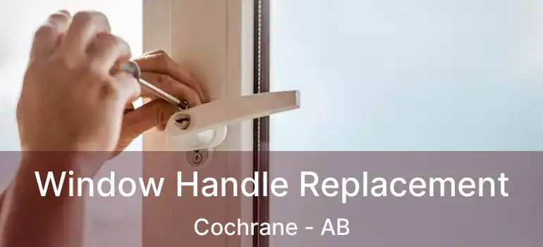  Window Handle Replacement Cochrane - AB