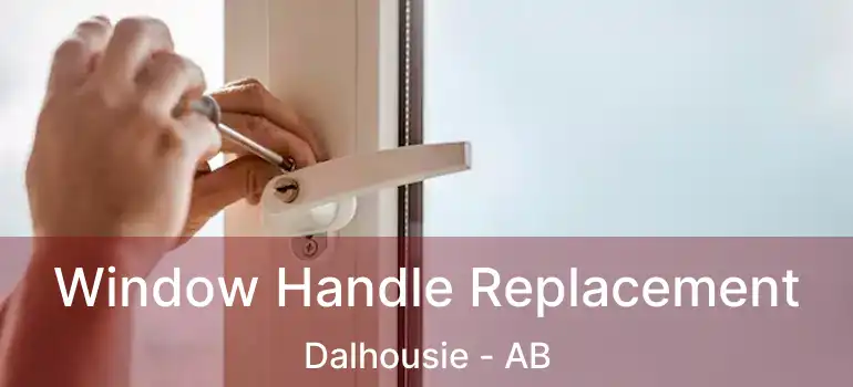  Window Handle Replacement Dalhousie - AB