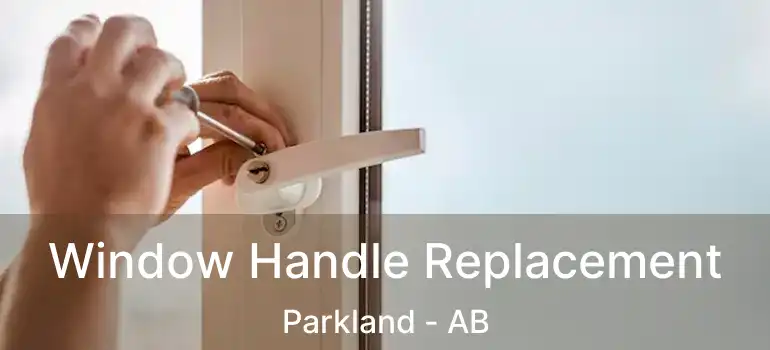  Window Handle Replacement Parkland - AB