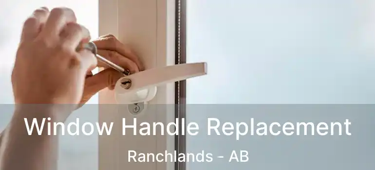  Window Handle Replacement Ranchlands - AB
