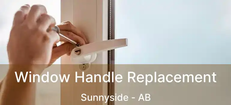  Window Handle Replacement Sunnyside - AB