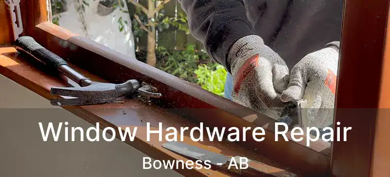  Window Hardware Repair Bowness - AB