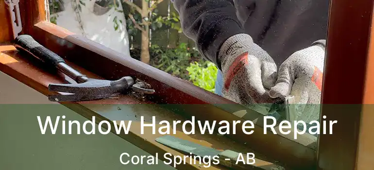  Window Hardware Repair Coral Springs - AB