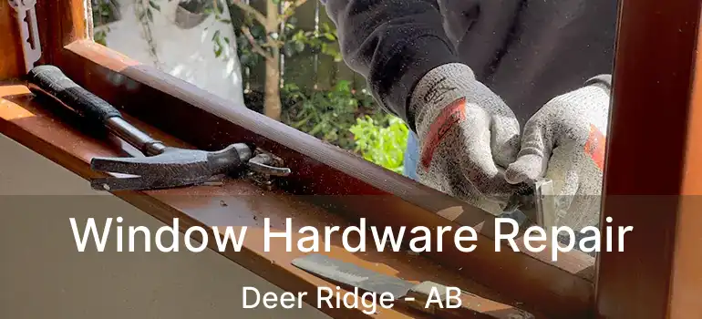  Window Hardware Repair Deer Ridge - AB