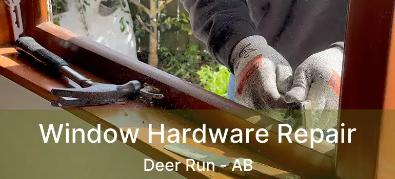  Window Hardware Repair Deer Run - AB