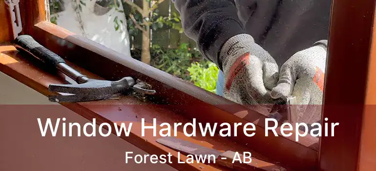  Window Hardware Repair Forest Lawn - AB