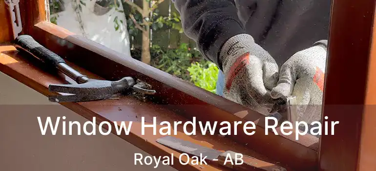  Window Hardware Repair Royal Oak - AB