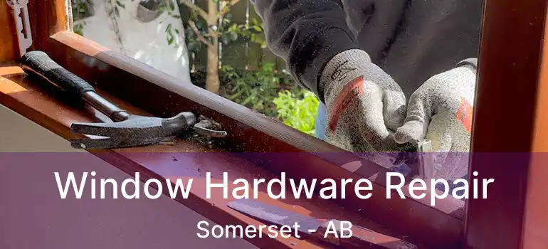  Window Hardware Repair Somerset - AB