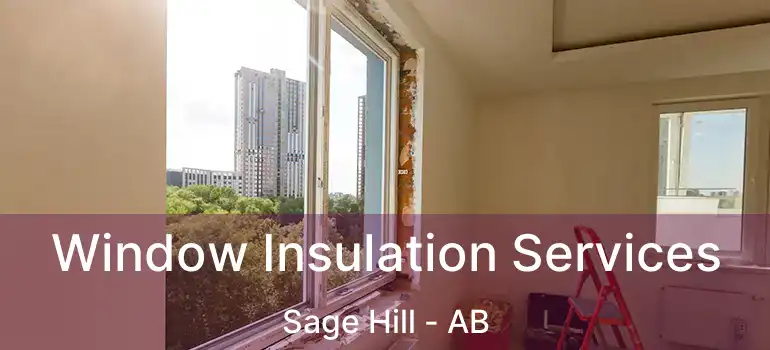 Window Insulation Services Sage Hill - AB