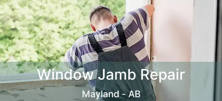  Window Jamb Repair Mayland - AB
