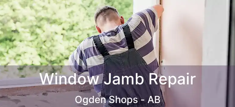  Window Jamb Repair Ogden Shops - AB