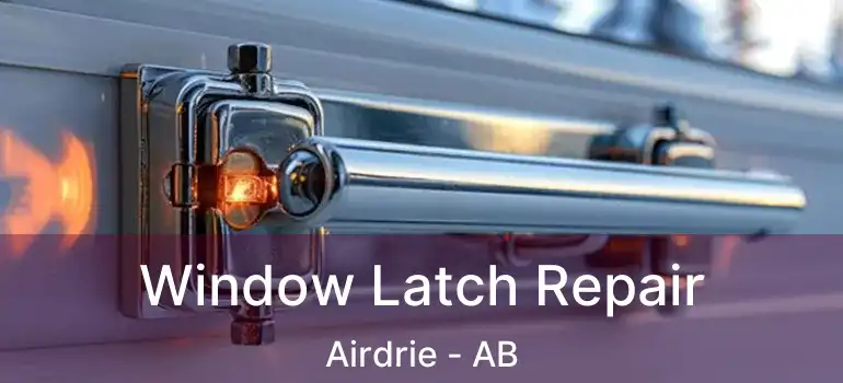  Window Latch Repair Airdrie - AB