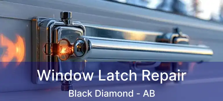  Window Latch Repair Black Diamond - AB