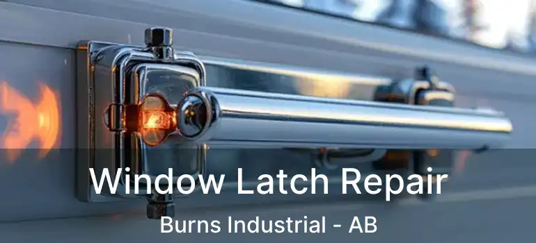  Window Latch Repair Burns Industrial - AB