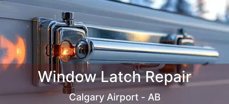  Window Latch Repair Calgary Airport - AB