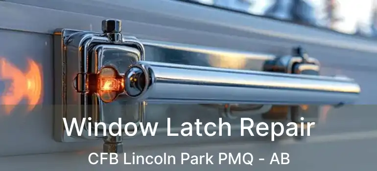  Window Latch Repair CFB Lincoln Park PMQ - AB