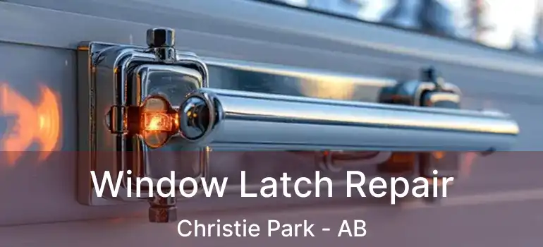  Window Latch Repair Christie Park - AB