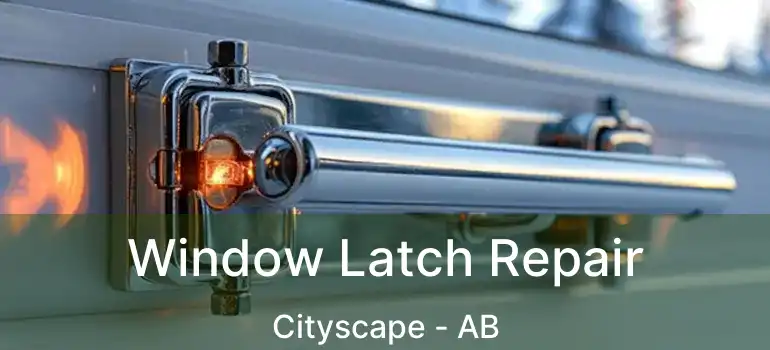  Window Latch Repair Cityscape - AB