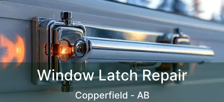  Window Latch Repair Copperfield - AB